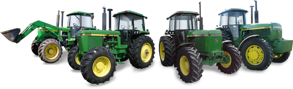 John Deere Tractors Png (984x328), Png Download