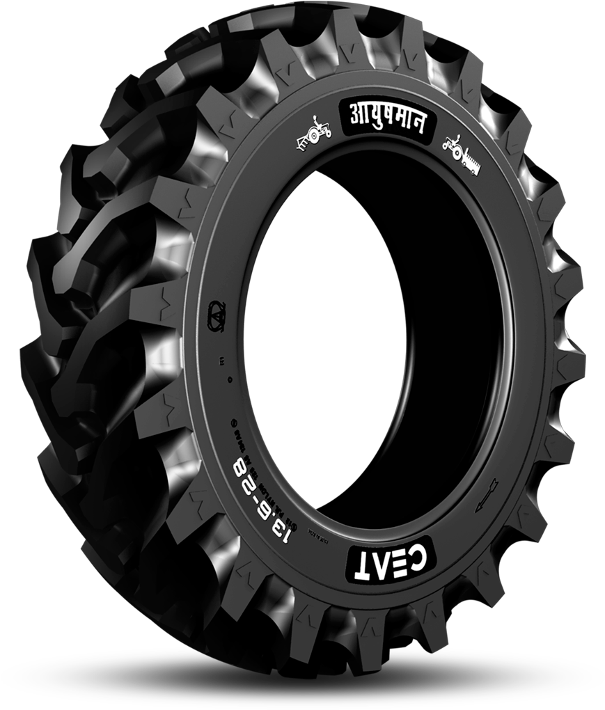 Aayushmaan1 - Ceat Tractor Tyre 12.4 28 (1200x1200), Png Download
