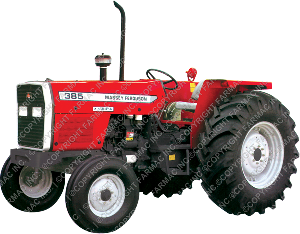 Massey Ferguson Mf 385 Tractor - Massey Ferguson Tractor (600x467), Png Download