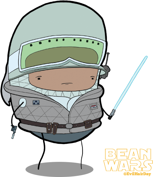 Star Wars Battlefront Beta Evilhairday Graphic Black - Cartoon (640x640), Png Download