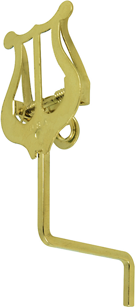 Alto / Tenor Saxophone Lyre - Lyre Saxophone (543x599), Png Download