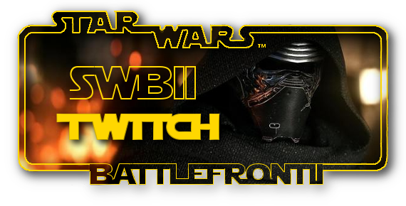 Live On Twitch Star Wars Battlefront Ii Greek Twitch - Leather (570x290), Png Download