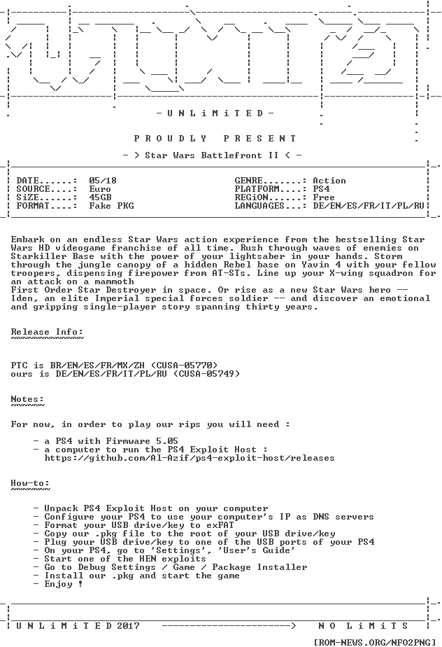 Star - Wars - Battlefront - Ii - Multi7 - Ps4-unlimited - Star Wars Battlefront Ii (632x924), Png Download