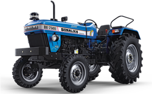 Sonalika Di 750 Iii Tractor - Di 745 Iii Sonalika Price (500x338), Png Download