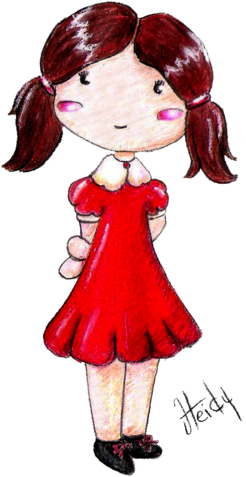 Baby Shower Pictures For A Girl - Drawing (600x677), Png Download