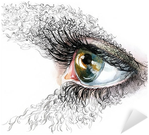 Obraz W Ramie Kobiece Oko F1baa120x80-3002 (400x400), Png Download