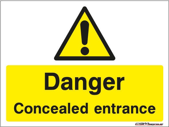 Construction Signs Ireland & Uk - Danger Construction Traffic Safety Sign (600x600), Png Download