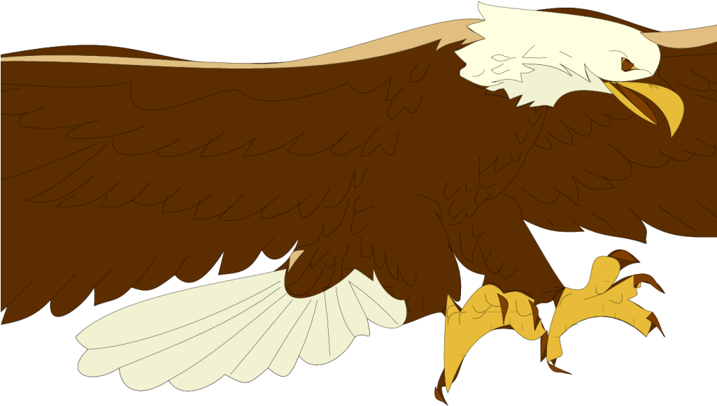 Cartoon Eagle Flying Free Download Clip Art - Soaring Eagle Clip Art (640x480), Png Download