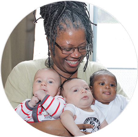 Doulalovescreation Happy Family - Mother (500x500), Png Download