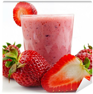 Strawberry Shake Png (400x400), Png Download