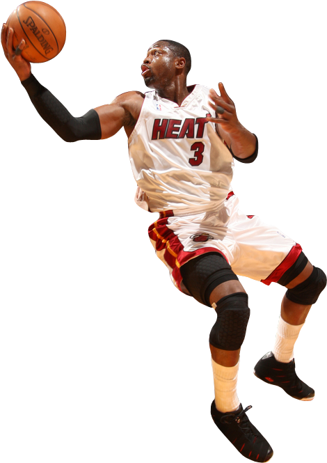 Dwayne Wade Photo By Esn Resources - Dwyane Wade Dunking Png (533x800), Png Download
