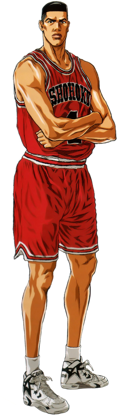 Akagi - Slam Dunk Vol.2 (446x1419), Png Download