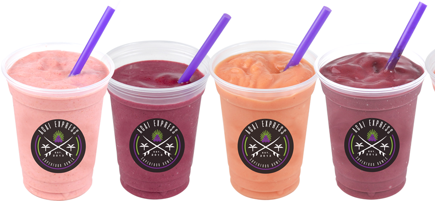 Smoothies M - Smoothie (862x403), Png Download