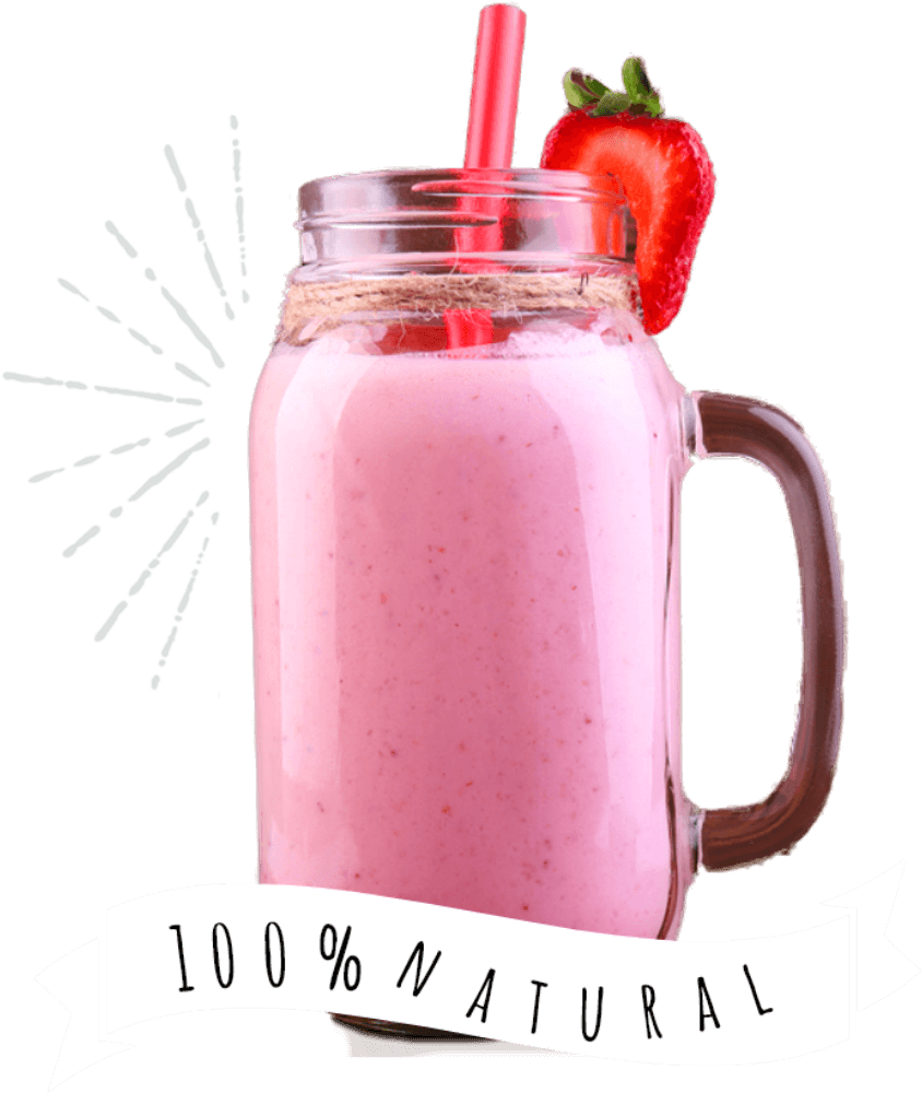 Smoothies In A Second Are 100% Natural Frozen Smoothie - Health Shake (1080x1071), Png Download