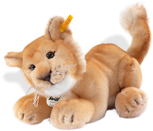 Steiff Leo Baby Lion - Steiff 22cm Cattie Sacred Birman Cat (cream/ Dark Brown) (500x429), Png Download