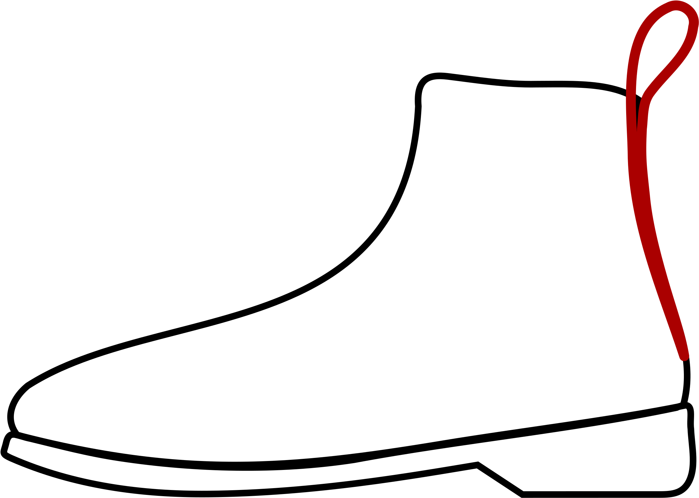 This Free Icons Png Design Of Leather Boot With Bootstrap (2400x1750), Png Download