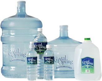 00 Bottle Deposit Required On First Delivery Only - Crystal Springs 5 Gallon Water (437x290), Png Download