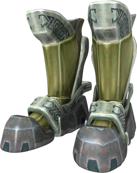 Iron Boots - Iron Boots Zelda (476x600), Png Download