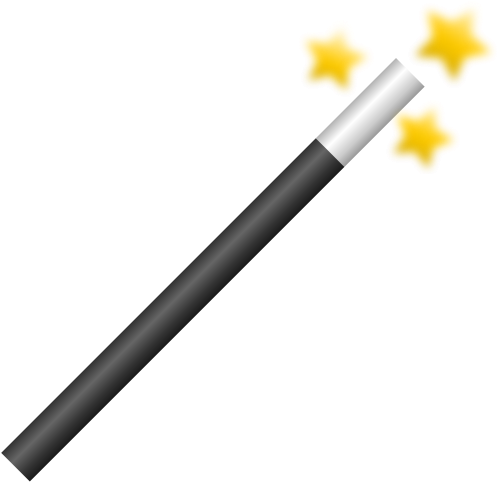 Magic Wand Clipart Png (600x600), Png Download