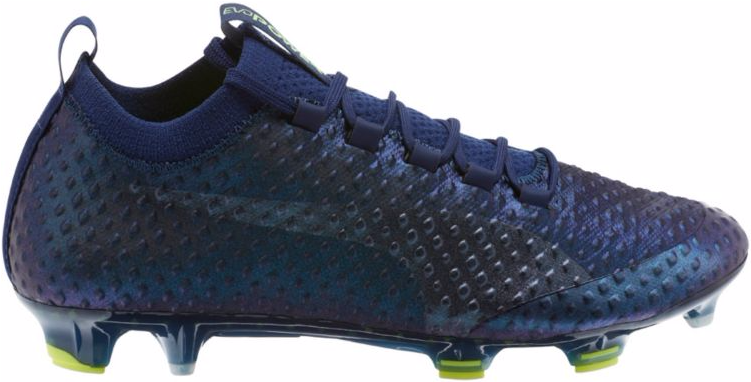 Puma Evopower Vigor 3d 1 Fg Soccer Cleat (750x620), Png Download