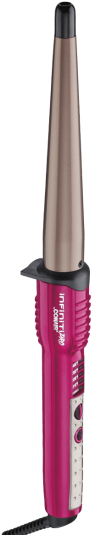 1 Inch To ½ Inch Tourmaline Ceramic Curling Wand - Conair Infiniti Pro By Conair Tourmaline Ceramic Curling (550x550), Png Download