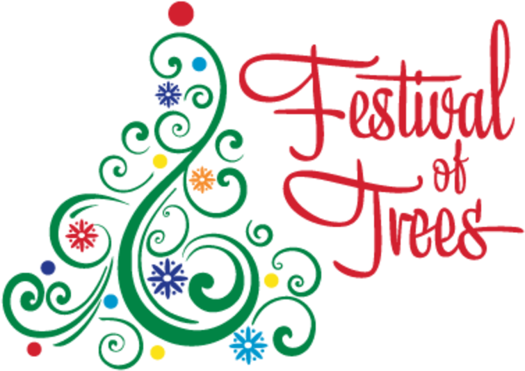 Fraser Valley Lions Festival Of Trees - Festival Of Trees Font (842x600), Png Download