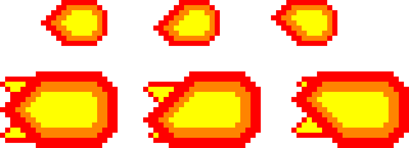 Charged Fire Ball Frame W/all Frames - Fireball (800x290), Png Download