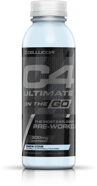 C4 Ultimate On The Go Artic Snow Cone - Cellucor C4 Ultimate On The Go - Pre-workout (600x600), Png Download