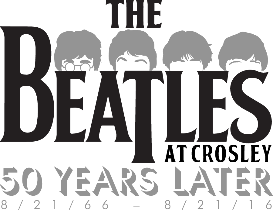 50th Anniversary Of The Beatles At Crosley Field - Beatles Anniversary Logo (900x691), Png Download