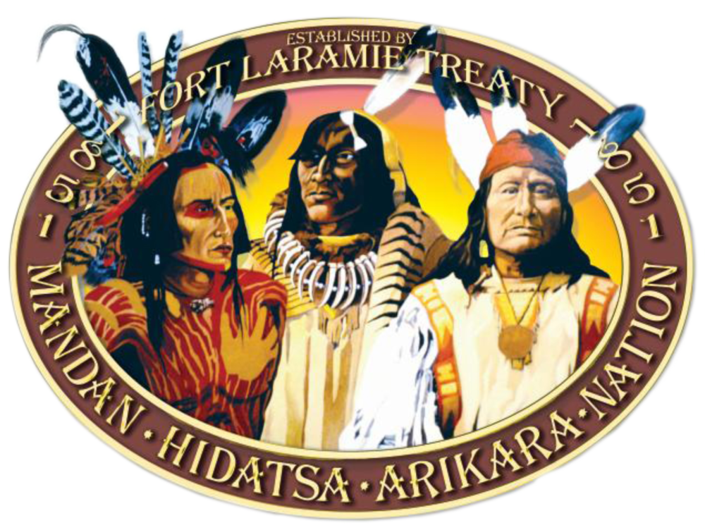 Mha Nation 3 Chiefs Logo-color Transparent - Three Affiliated Tribes Logo (1000x752), Png Download