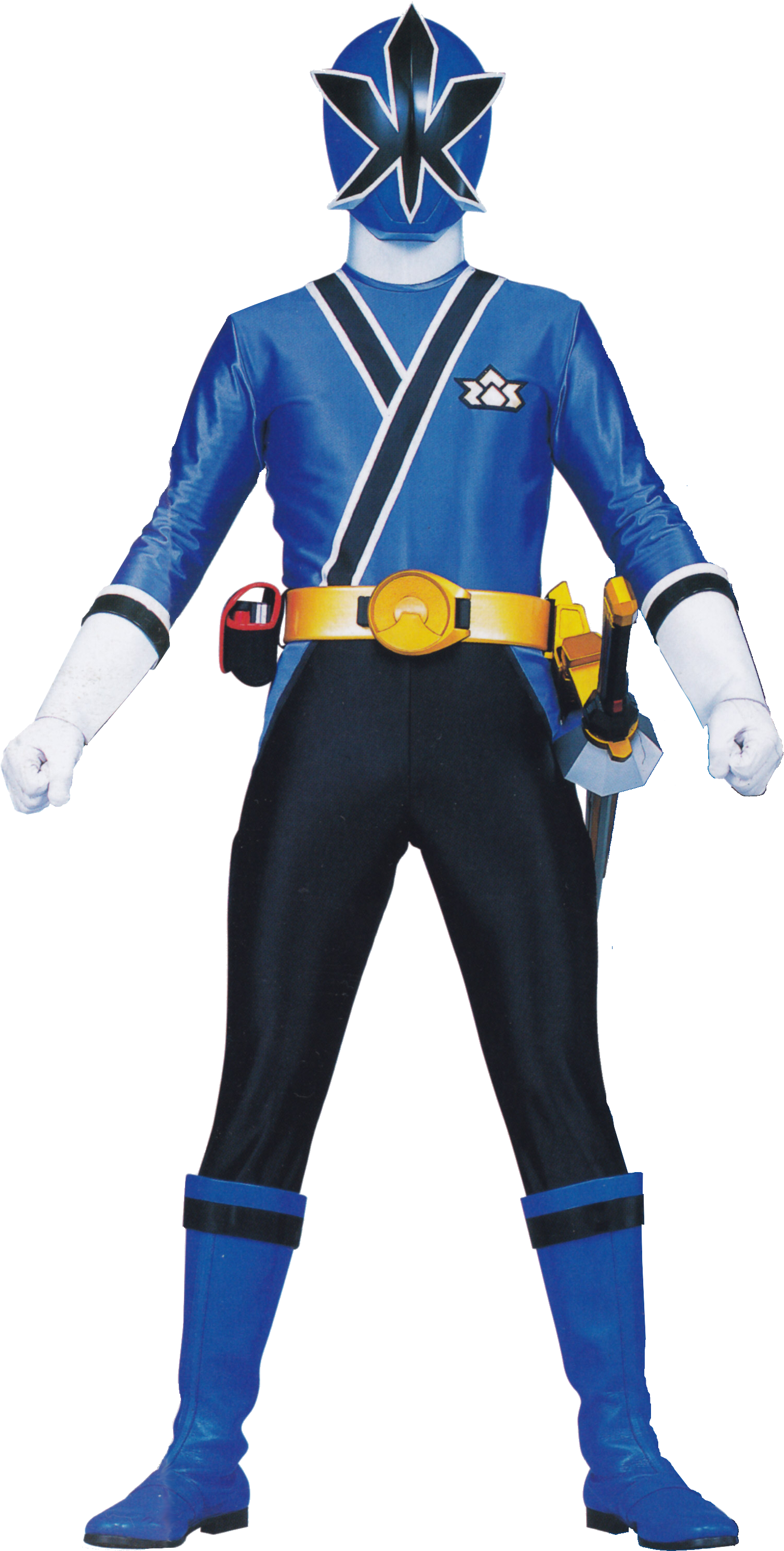Blue Samurai Ranger - Power Rangers Samurai Red Ranger Costume (1616x3032), Png Download