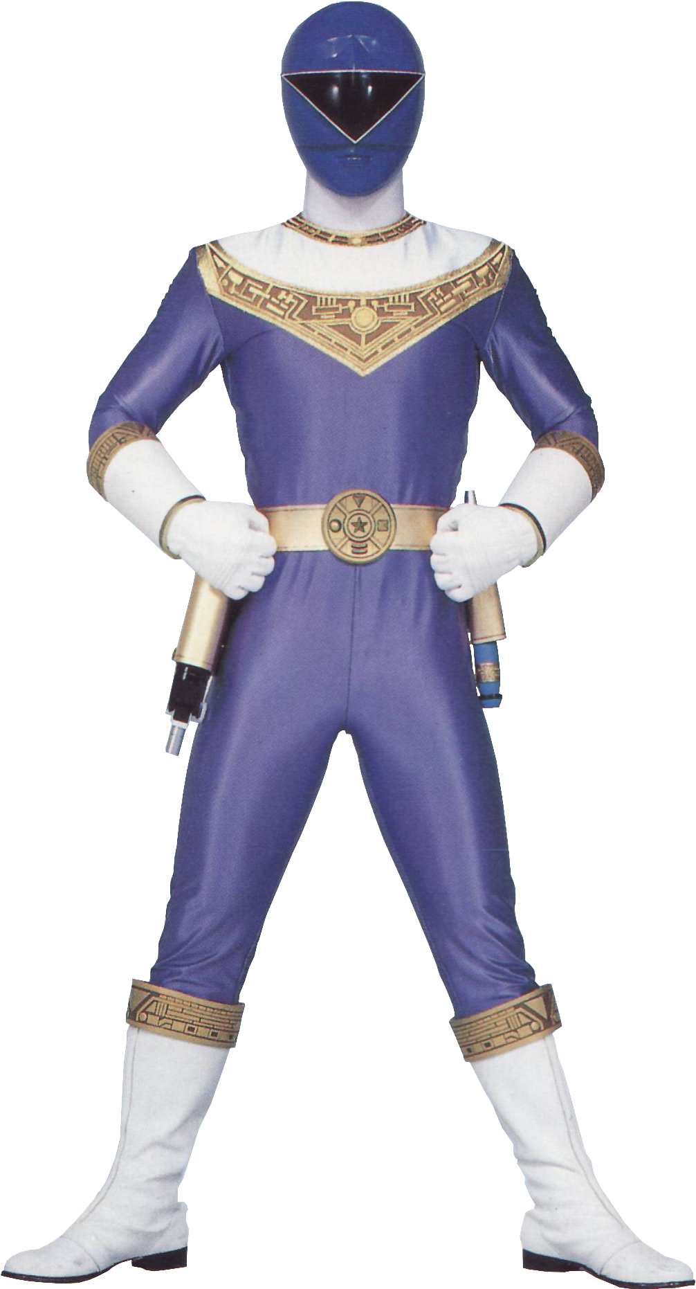 Zeo Ranger Iii Blue - Power Rangers Zeo Blue Ranger (1096x1896), Png Download