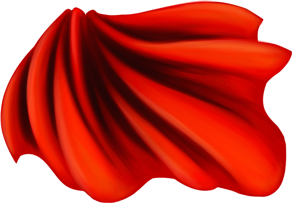 Red Cape - Cape Transparent (1024x711), Png Download