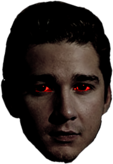 Shia Labeouf Png Photos - Shia Labeouf Cannibal Transparent (600x546), Png Download