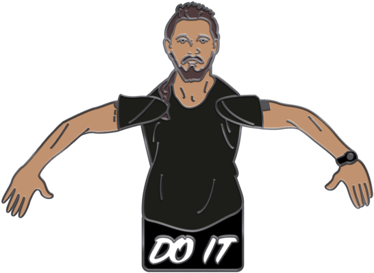 Shia Labeouf Do It Pin - Alt Attribute (600x600), Png Download