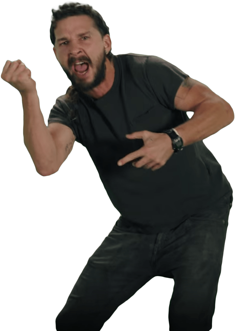 Just Do It Shia Labeouf Fist - Shia Labeouf Just Do It Png (900x1200), Png Download