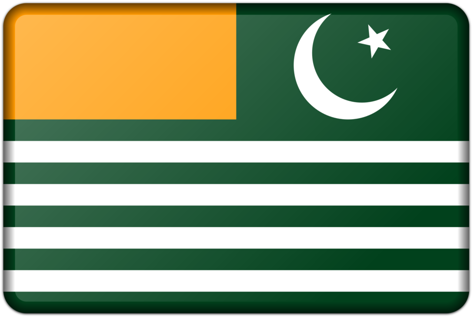 Mirpur, Pakistan Flag Of Azad Kashmir Flag Of Jammu - Flag Of Azad Kashmir (1125x750), Png Download