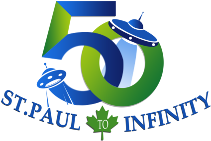 Ufo Landing Pad's 50th Anniversary Logo - Ufo Landing Pad (600x600), Png Download