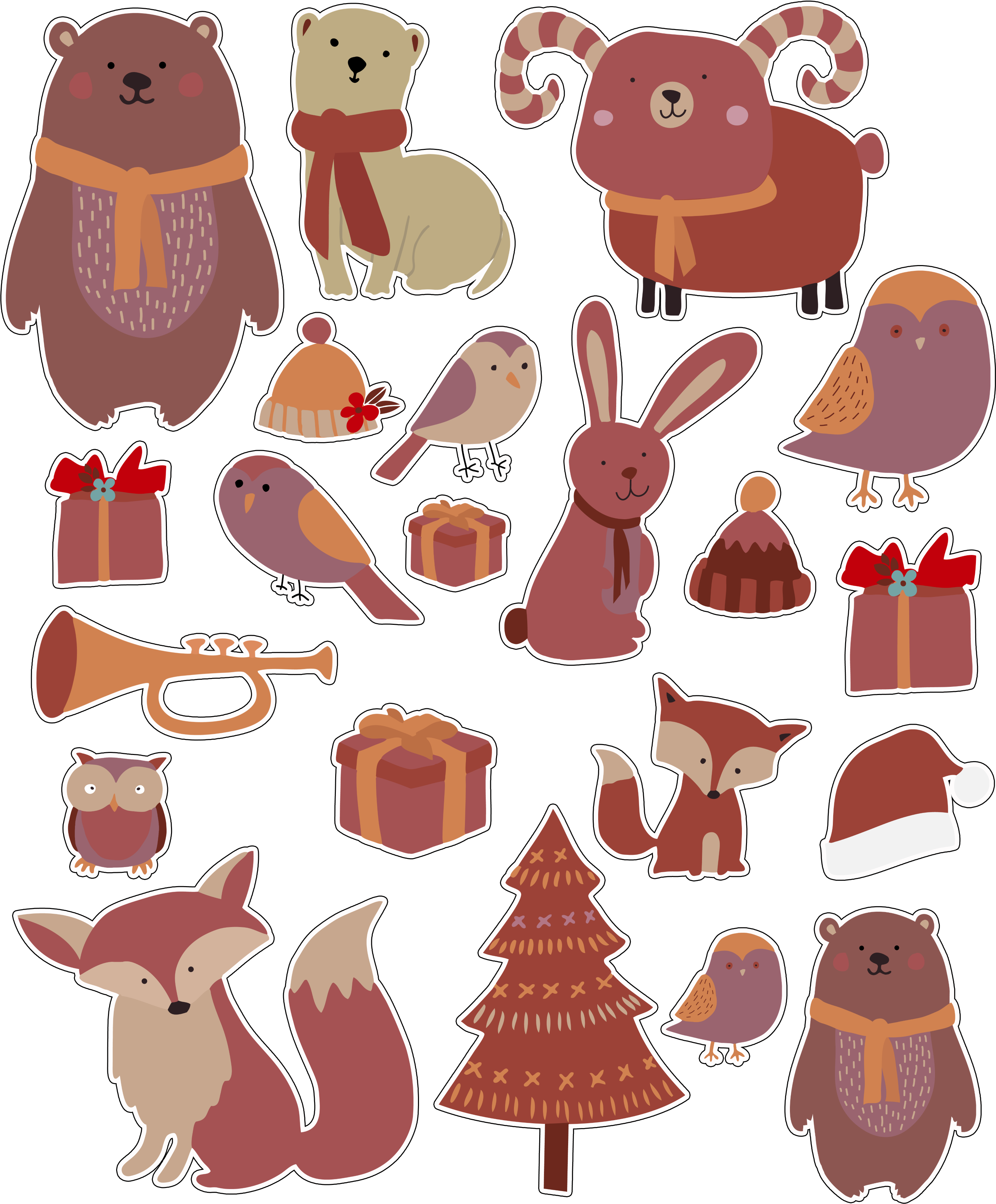 Roses Стили И Странички Для Скрапа Bullet Stickers, - Sticker (3000x3600), Png Download