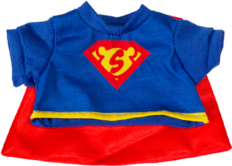 Super-tee With Cape - Clothing (520x600), Png Download