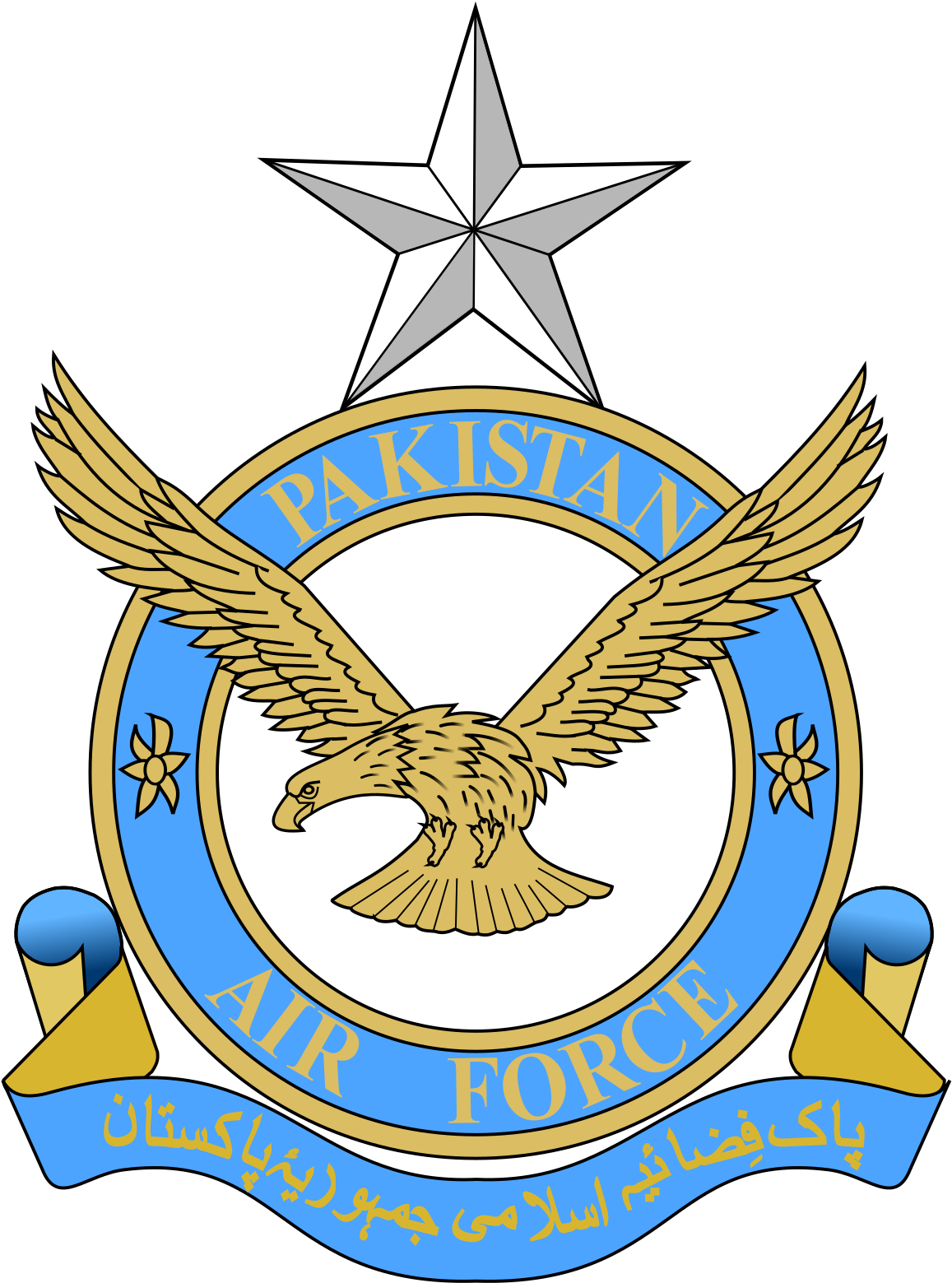 Pak Air Force Logo (1200x1610), Png Download