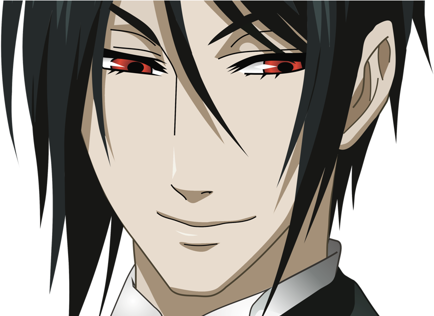 Sebastian From Black Butler (1136x630), Png Download