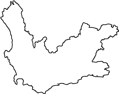 Western Cape District Municipalities (447x355), Png Download