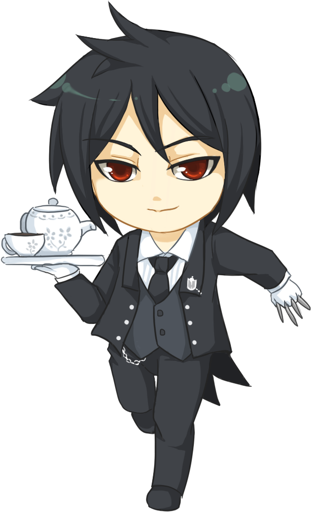 Chibi Seba - Cartoon (643x1097), Png Download