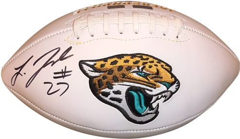 Leonard Fournette Autographed Jacksonville Jaguars - Jax Jaguars (500x500), Png Download