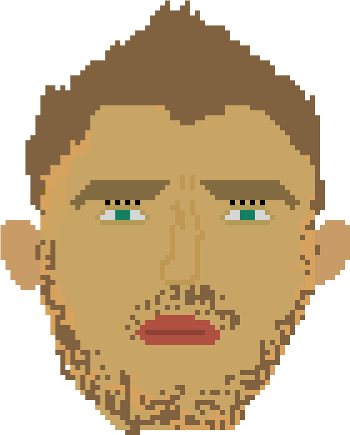 Chris Evans - Pixel Art (890x1030), Png Download