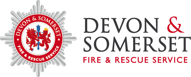 Devon Somerset Fire Rescue Logo Logo Design - Devon And Somerset Fire And Rescue Service Logo (644x260), Png Download