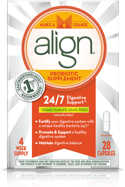 Align Probiotic - 42 Capsules - Align Probiotic Supplement (482x620), Png Download