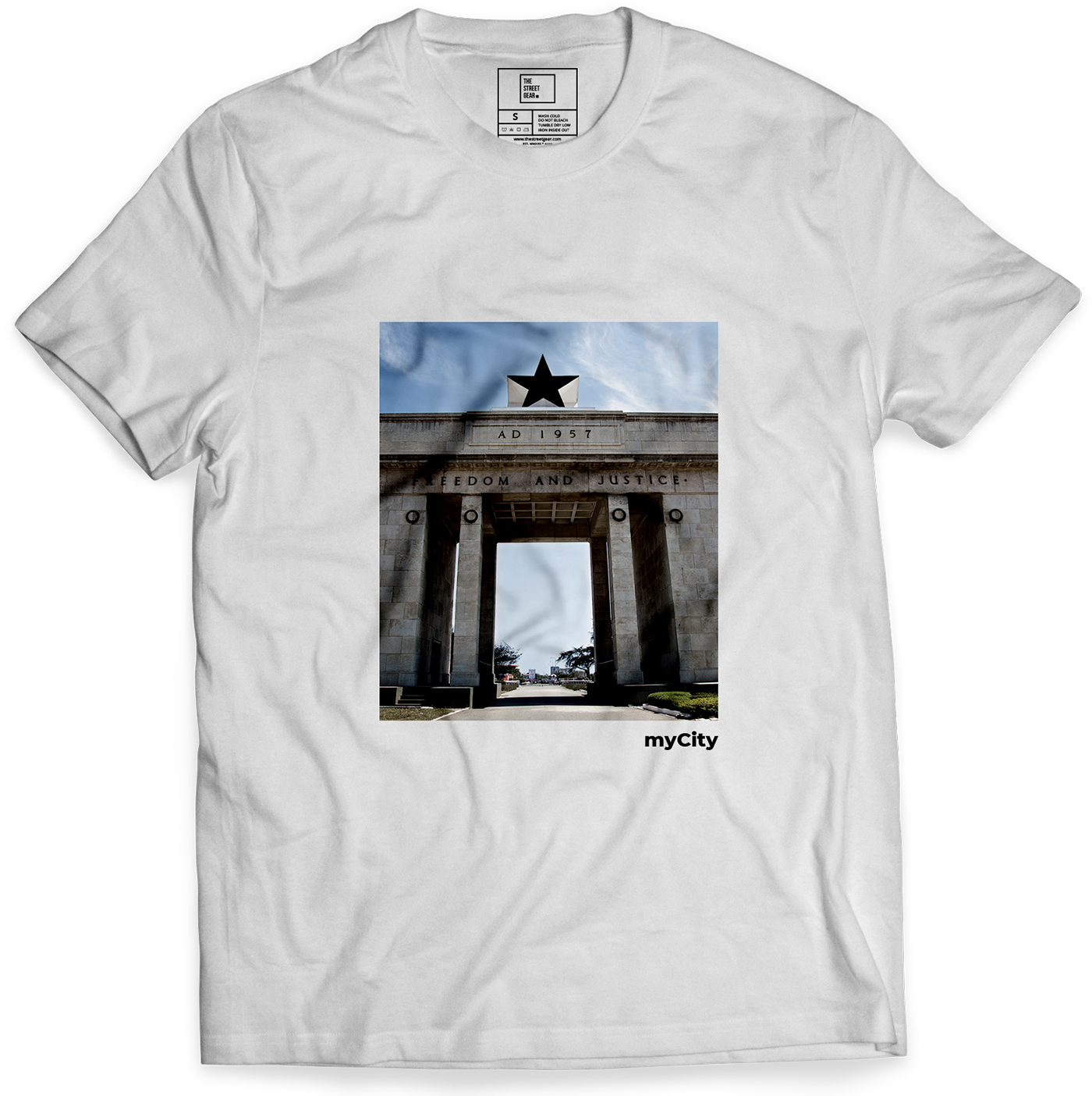 Black Street Gate Normwhite - Camisas Colo De Deus (1500x1500), Png Download