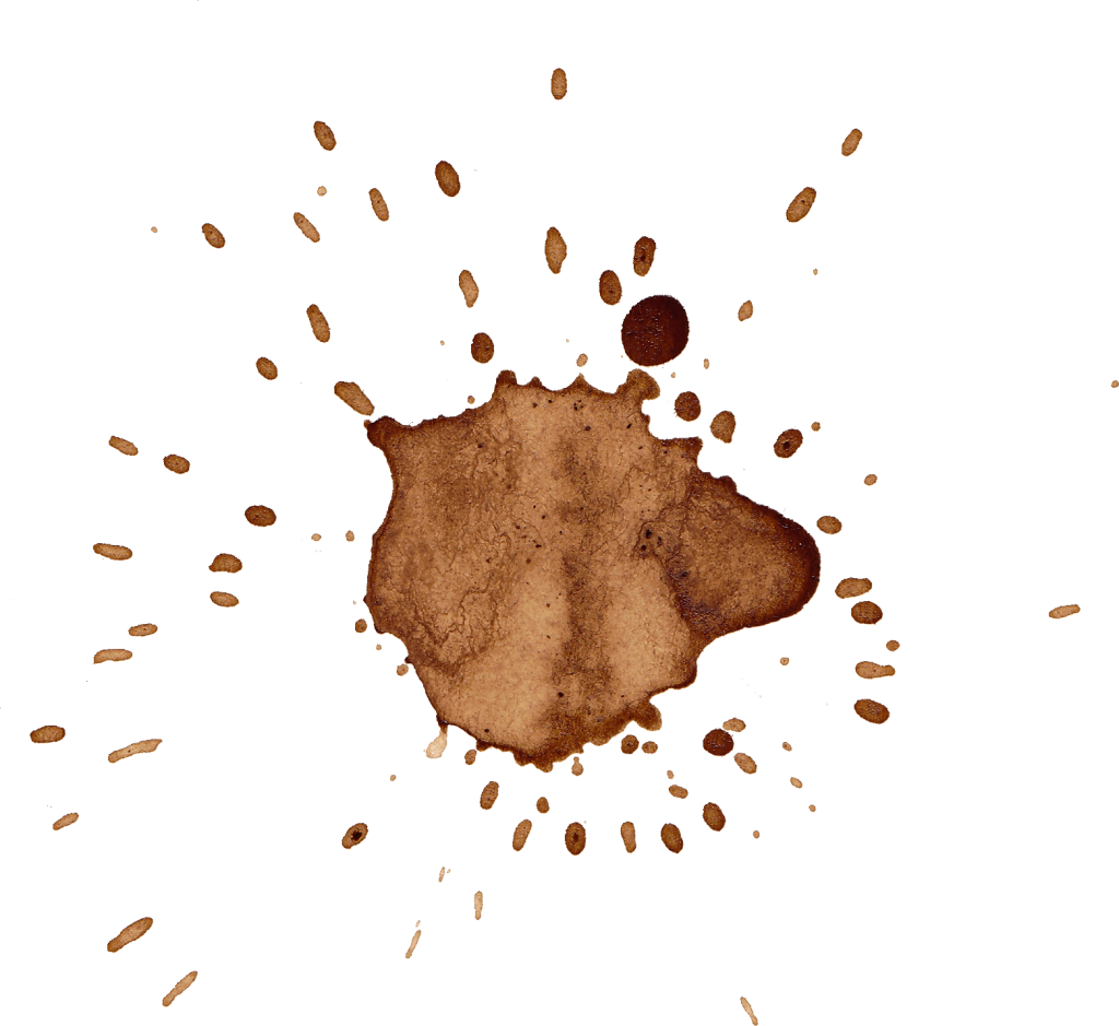 4 Coffee Splash Splatter Onlygfx - Illustration (1024x939), Png Download